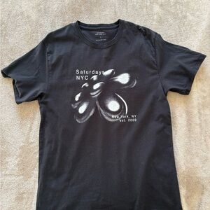 Saturdays New York City Black Graphic Tee